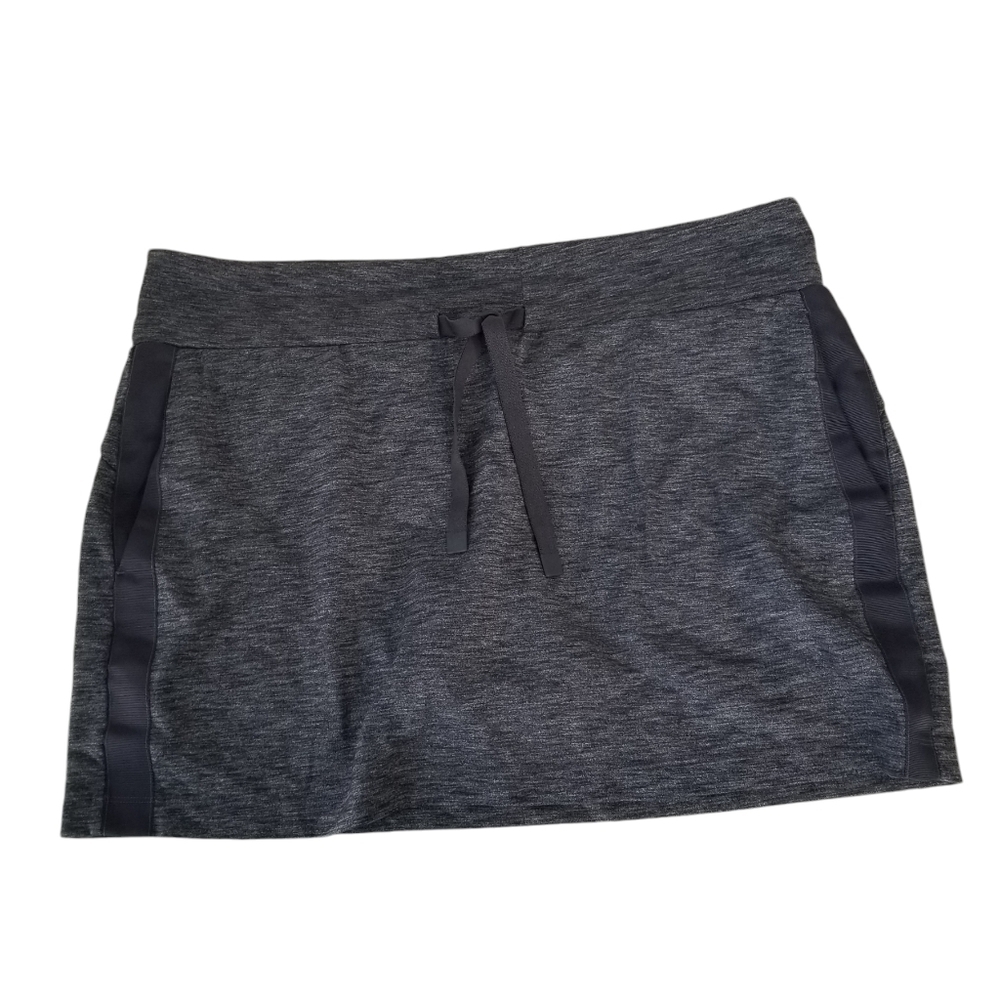 Athleta Metro Downtown Skort Gray Size XL Pockets Stretchy Comfort - Picture 2 of 15